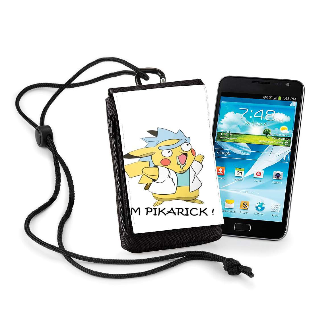 Pochette Pikarick - Rick Sanchez And Pikachu 
