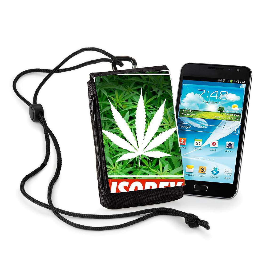 Pochette Weed Cannabis Disobey