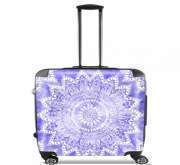 valise-ordinateur-roulette Bohemian Flower Mandala in purple