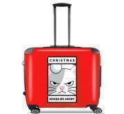 valise-ordinateur-roulette Christmas makes me Angry cat