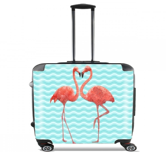 Valise flamingo love