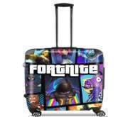 Valise ordinateur à roulettes - Bagage Cabine Fortnite - Battle Royale Art Feat GTA