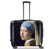Valise ordinateur à roulettes - Bagage Cabine Girl with a Pearl Earring