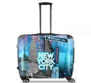 valise-ordinateur-roulette New York City II [blue]