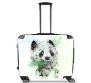 valise-ordinateur-roulette Panda Watercolor