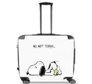 valise-ordinateur-roulette Snoopy No Not Today