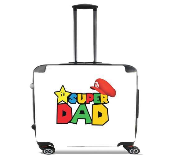 Valise Super Dad Mario Humour Ordinateur A Roulettes Bagage Cabine
