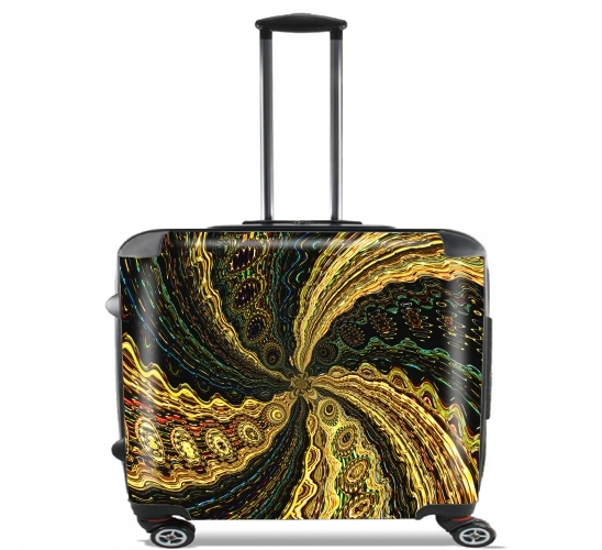 Valise Twirl and Twist black and gold