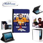 pochette Lenovo Tab 10" avec clip ceinture Football Américain : Payton Manning