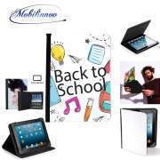 pochette Lenovo Tab 10" avec clip ceinture Back to school background drawing