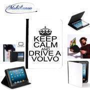 pochette Lenovo Tab 10" avec clip ceinture Keep Calm And Drive a Volvo