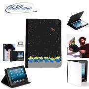 pochette SAMSUNG GALAXY TAB A6 10'' avec clip ceinture Toy Story Alien Road To the moon