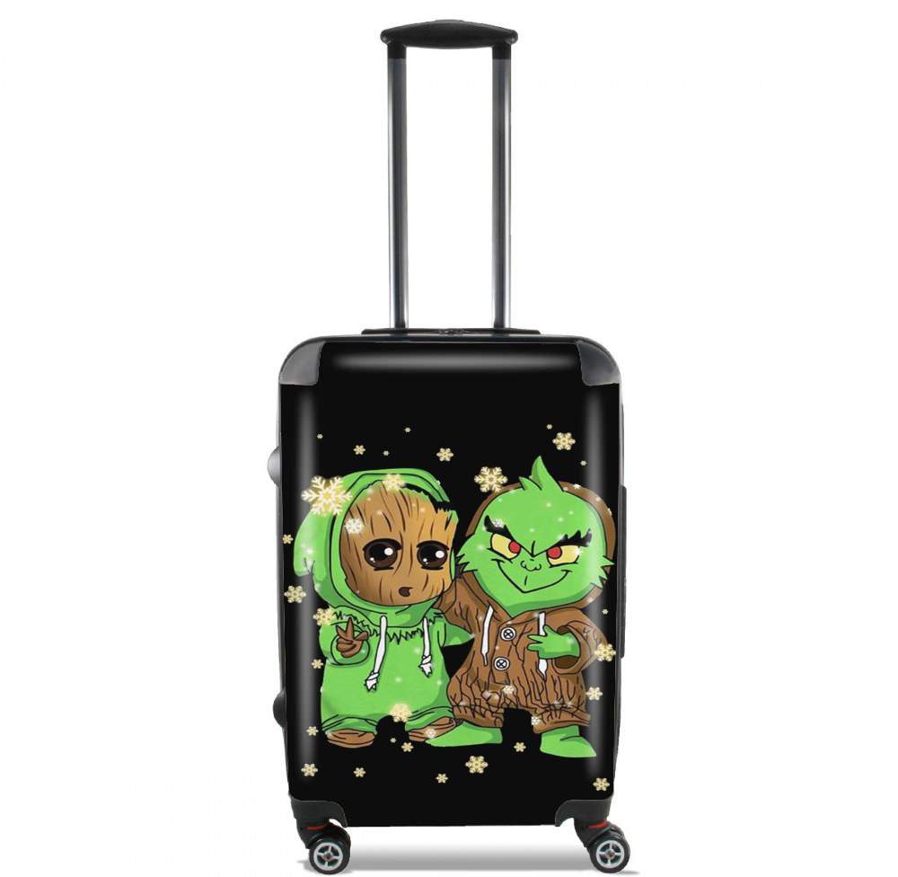 Valise Baby Groot and Grinch Christmas