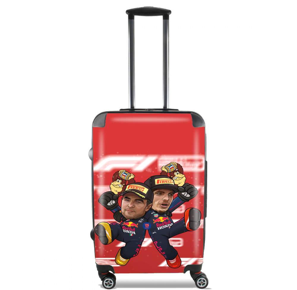 Valise Checo Perez And Max Verstappen