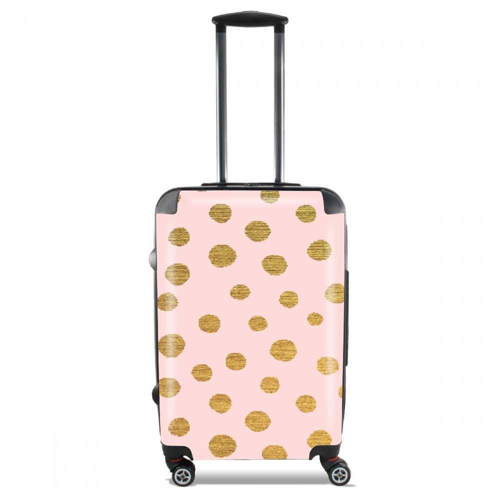 Valise Golden Dots And Pink