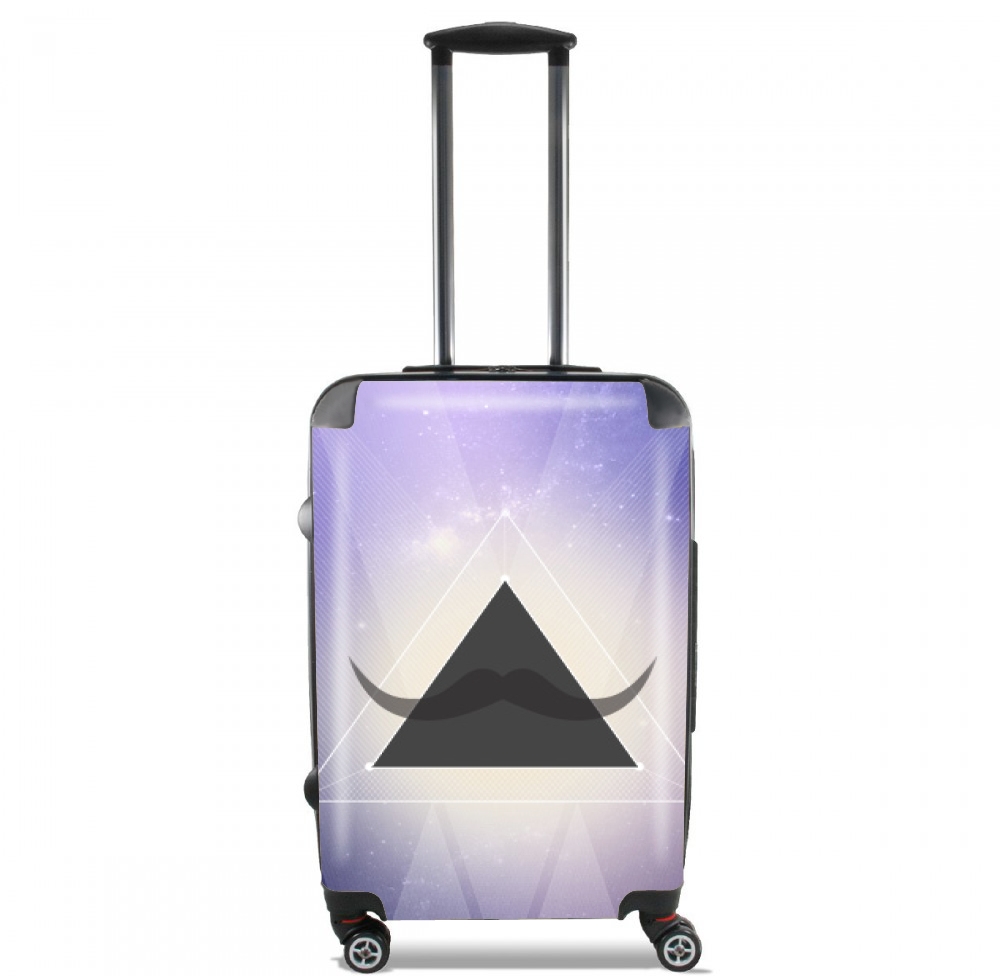 Valise Hipster Triangle Moustache