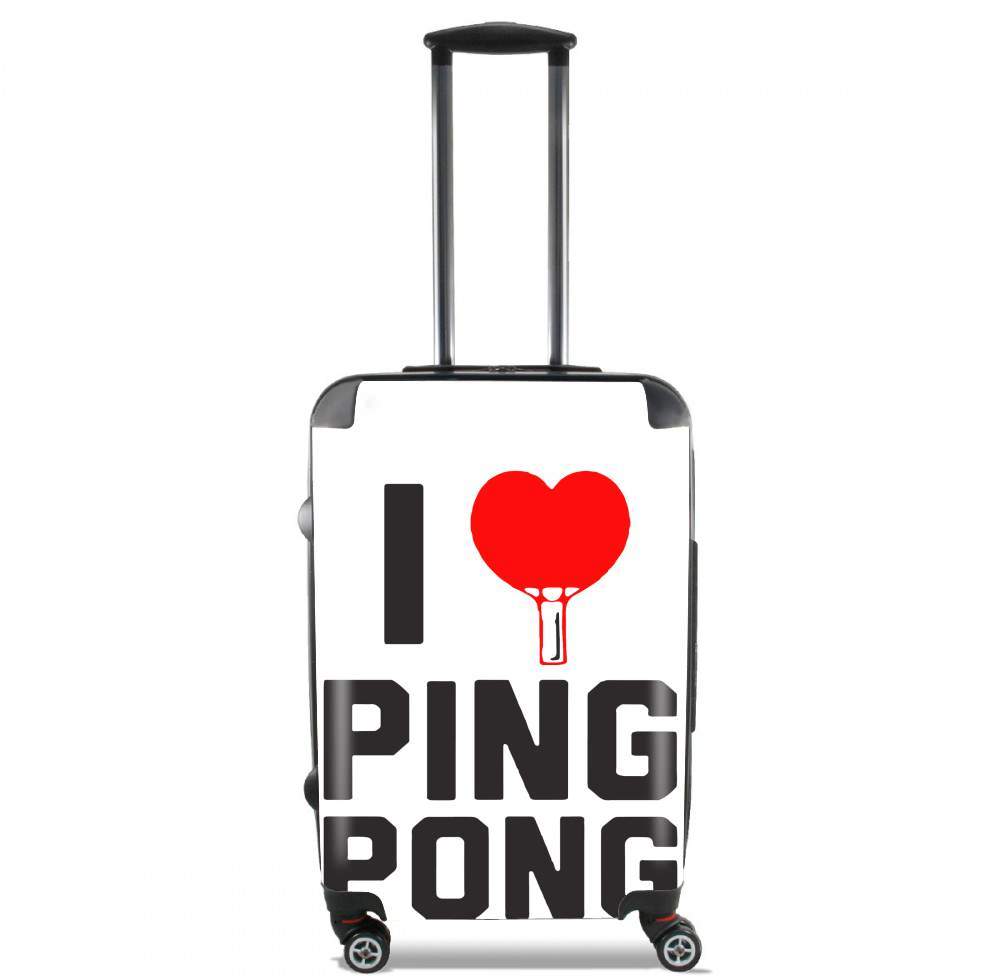 Valise I love Ping Pong