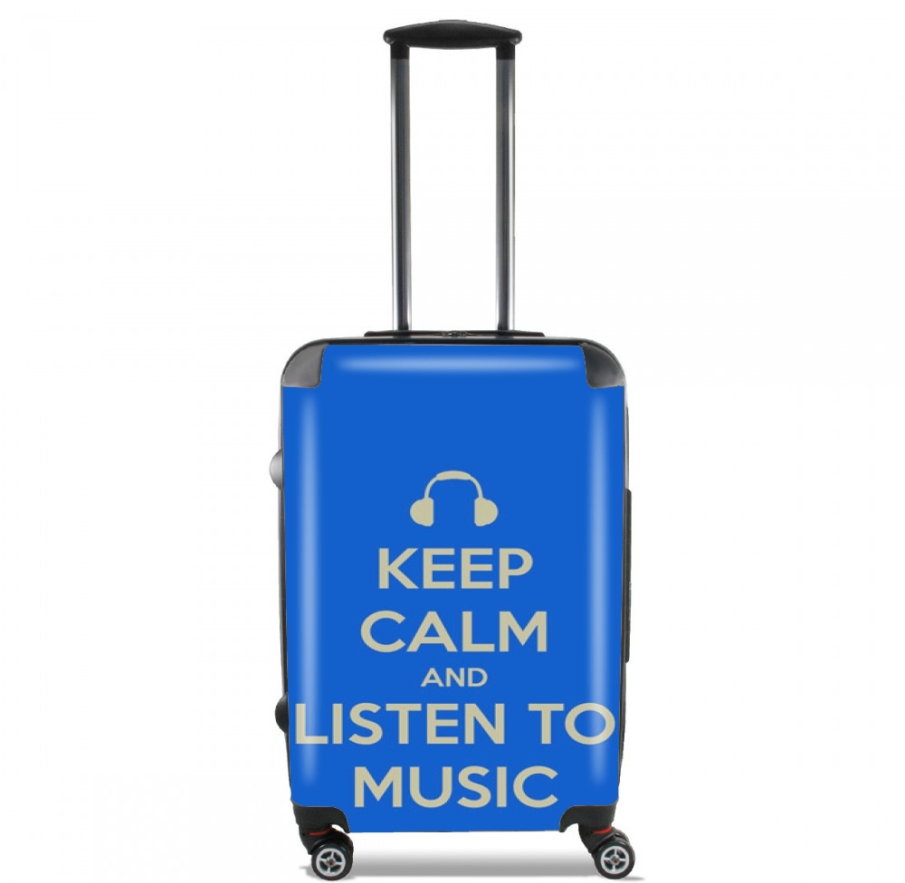 Valise Keep Calm And Listen to Music