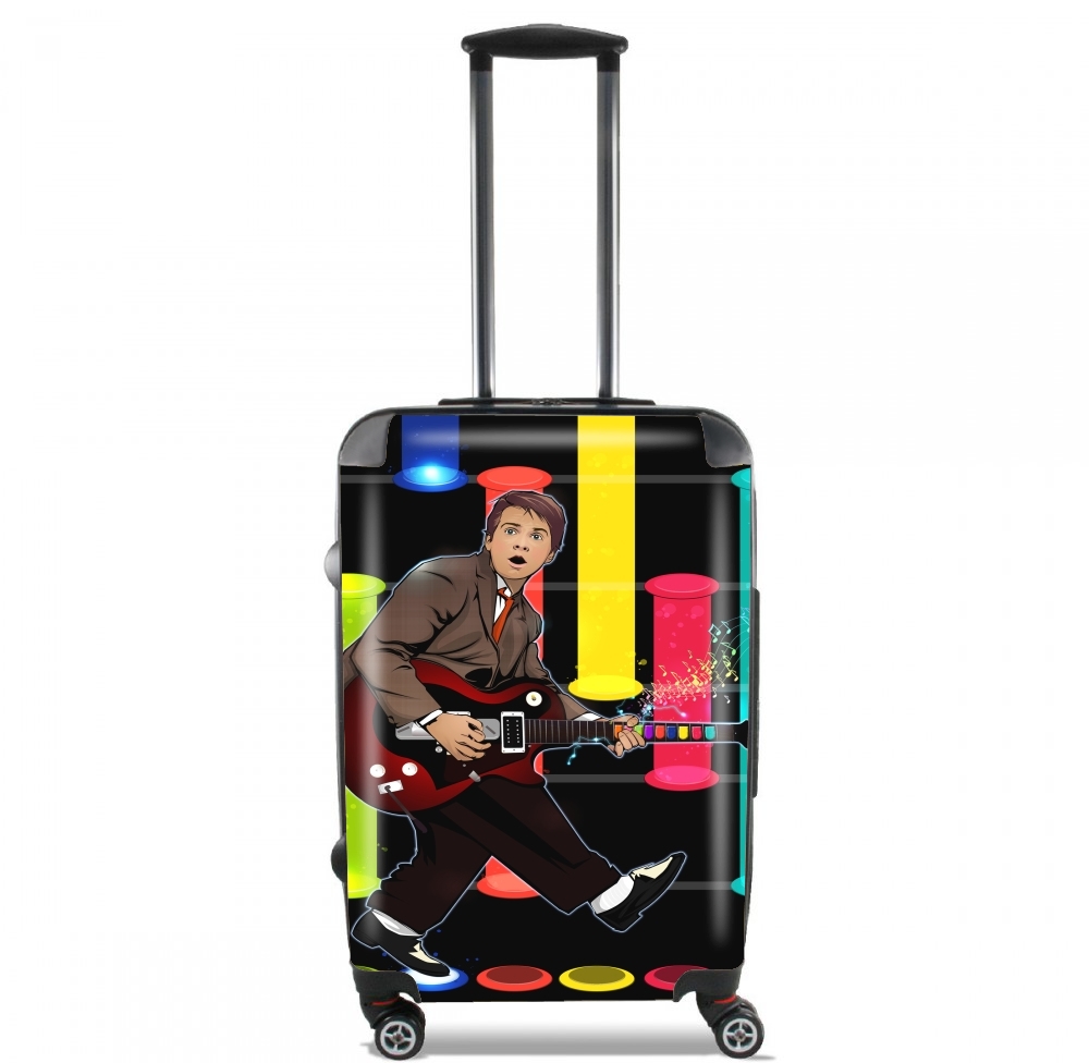 Valise Marty McFly plays Guitar Hero