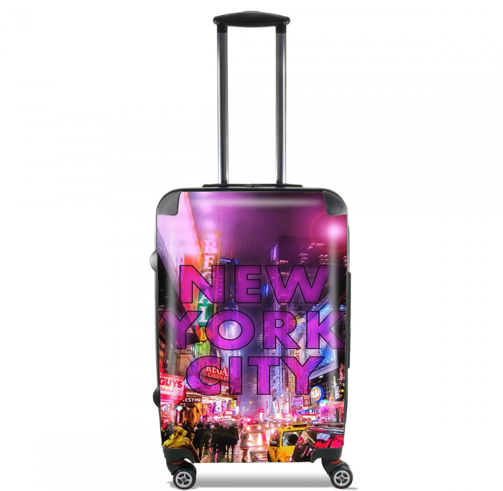 Valise New York City Broadway - Couleur rose 