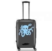 valise-format-cabine octopus Blue cartoon