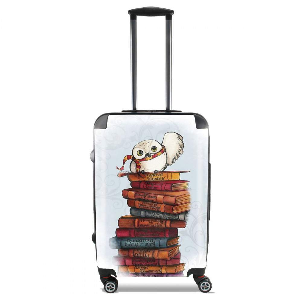 Valise Owl and Books