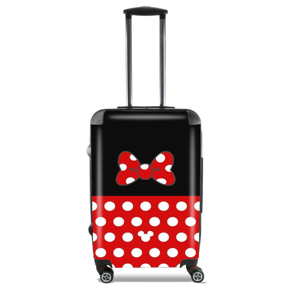 Valise Red And Black Point Mouse