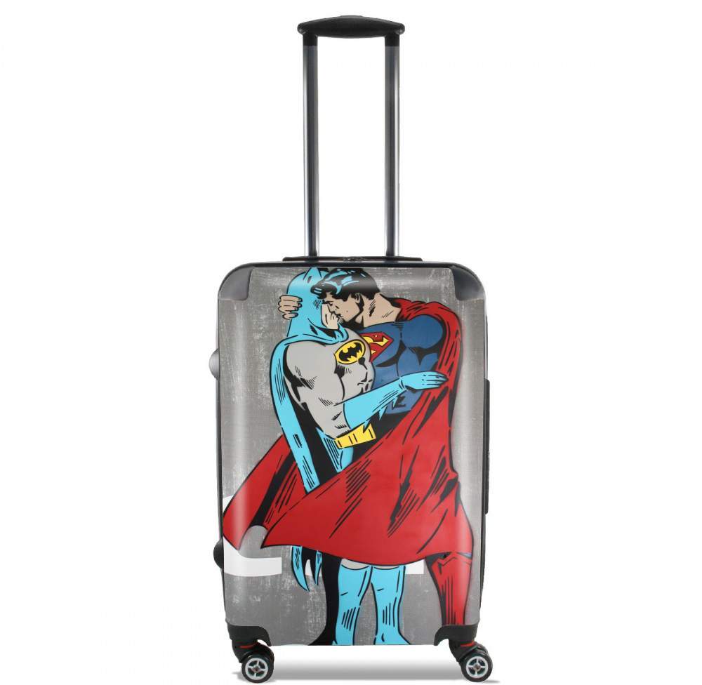 Valise Superman And Batman Kissing For Equality