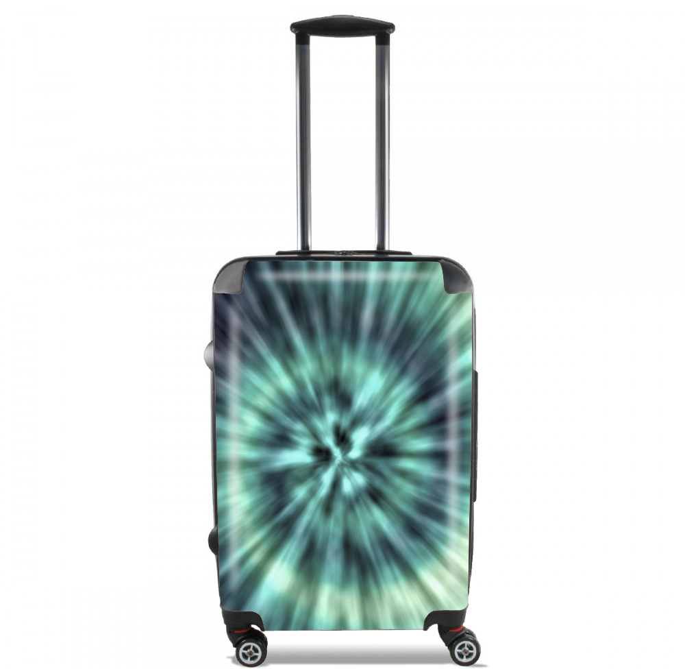 Valise TIE DYE - GREEN AND BLUE