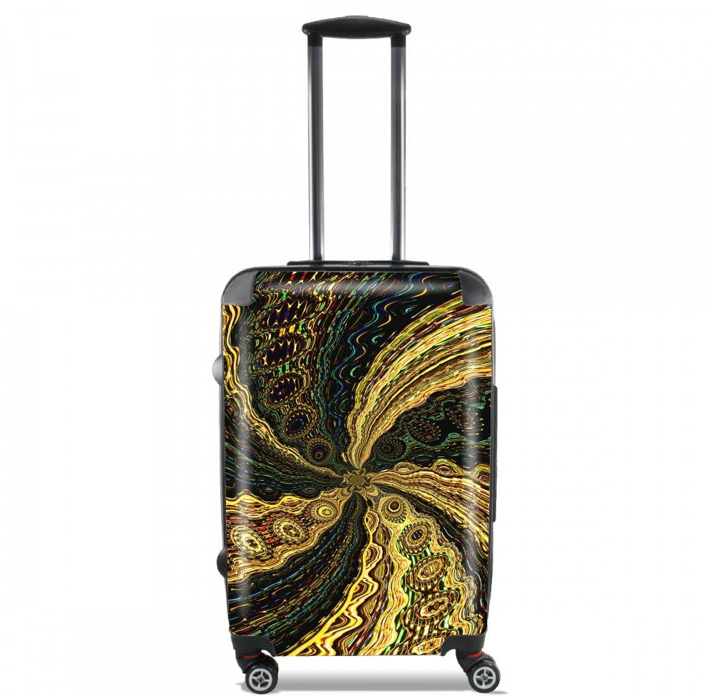 Valise Twirl and Twist black and gold