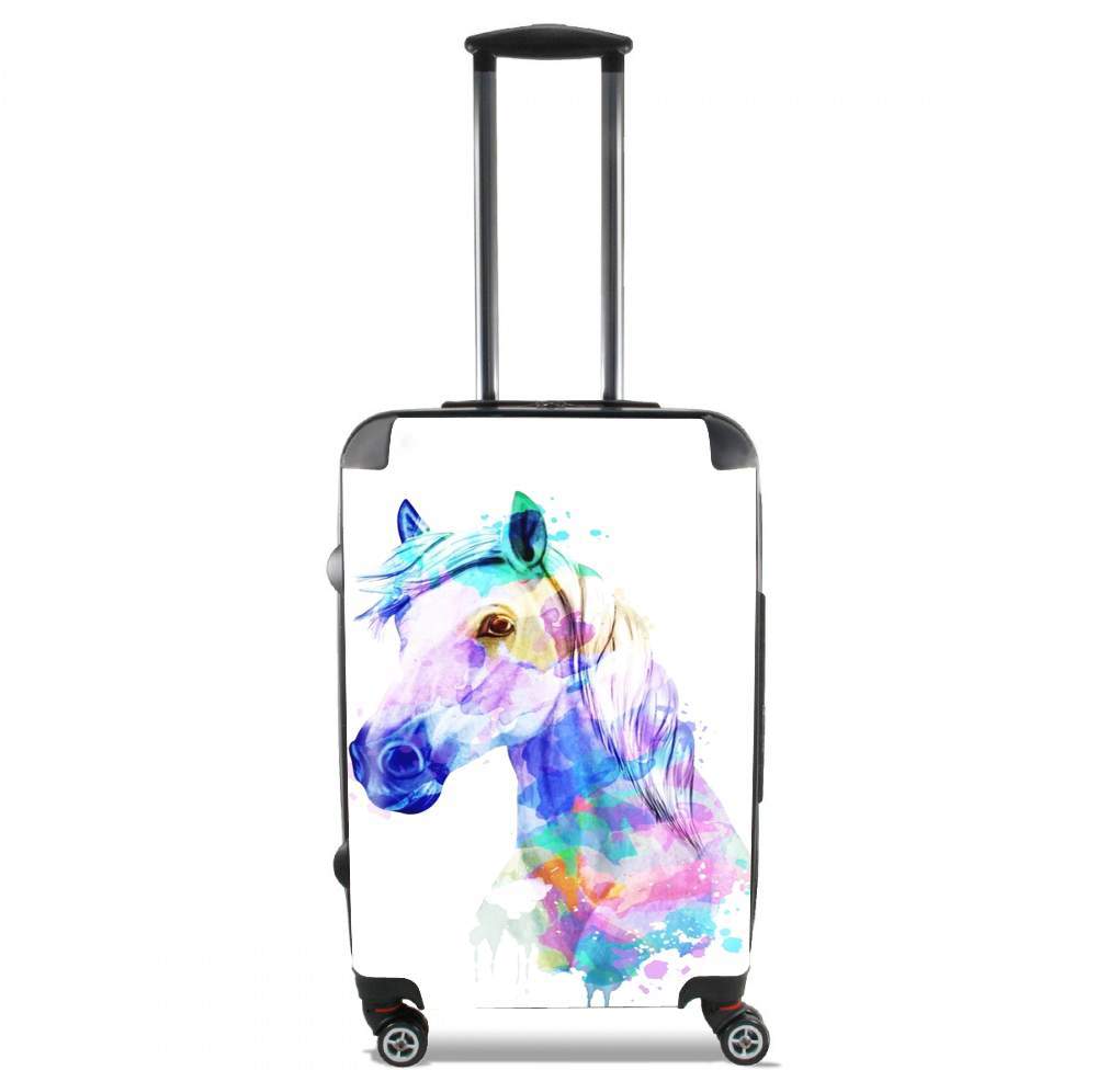 Valise watercolor horse